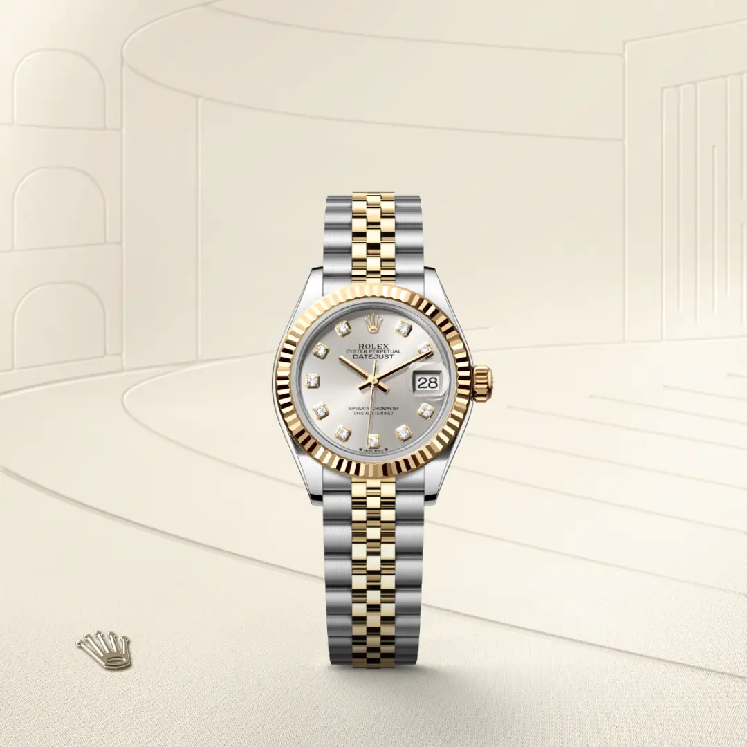 Rolex Lady-Datejust in Rolesor gelb (Kombination aus Edelstahl Oystersteel und Gelbgold), M279173-0007-3 – Uhren Schmiemann