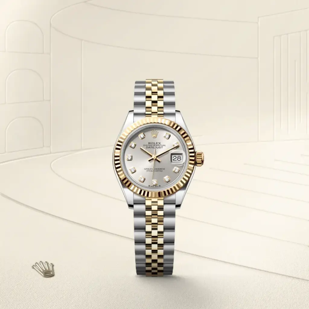 Rolex Lady-Datejust in Rolesor gelb (Kombination aus Edelstahl Oystersteel und Gelbgold), M279173-0007-4 – Uhren Schmiemann