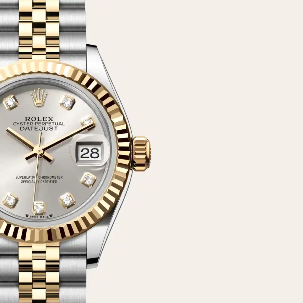 Rolex Lady-Datejust in Rolesor gelb (Kombination aus Edelstahl Oystersteel und Gelbgold), M279173-0007-7 – Uhren Schmiemann