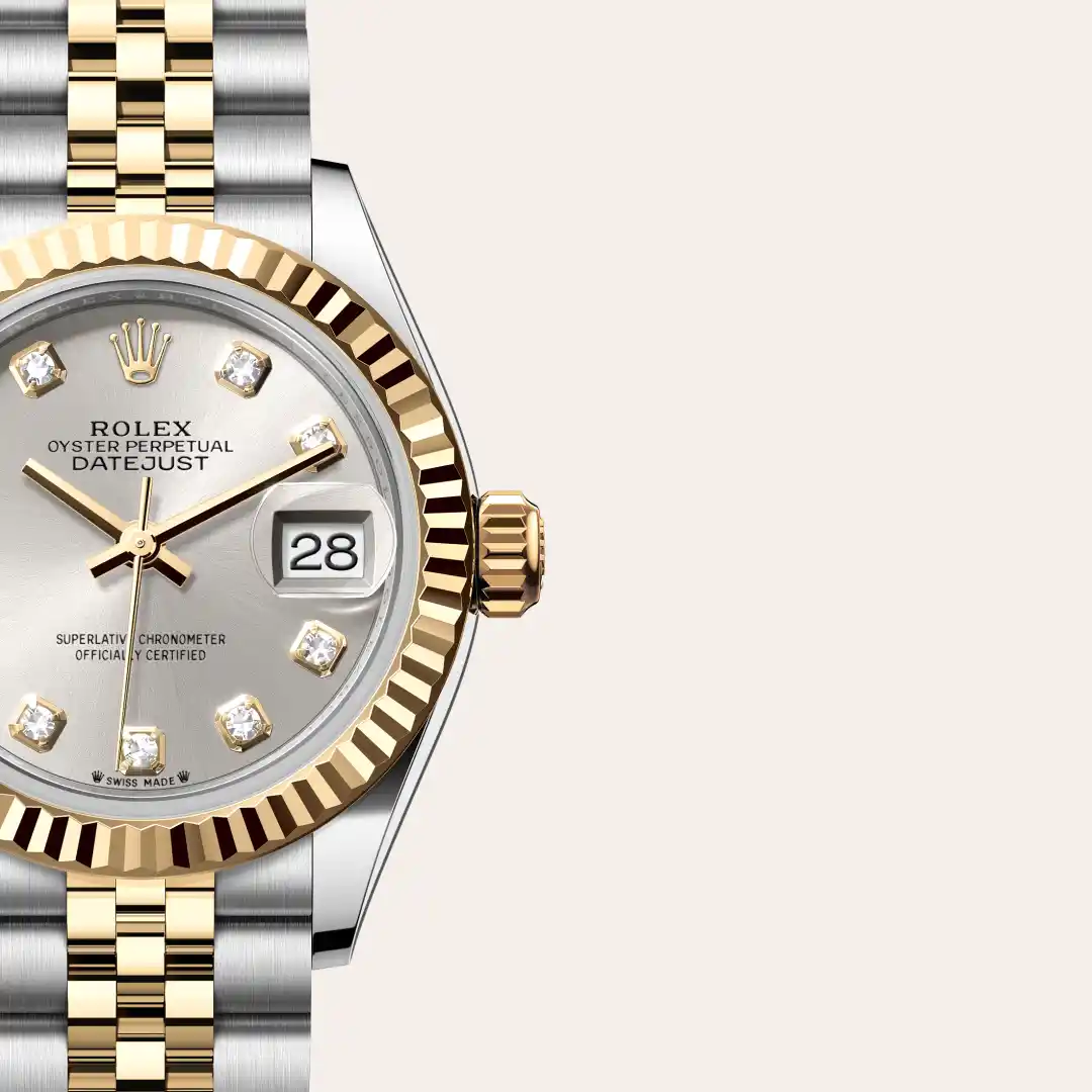Rolex Lady-Datejust in Rolesor gelb (Kombination aus Edelstahl Oystersteel und Gelbgold), M279173-0007-7 – Uhren Schmiemann