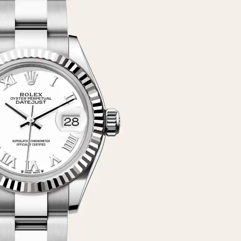 Rolex Lady-Datejust in Rolesor weiß (Kombination aus Edelstahl Oystersteel und Weißgold), M279174-0020-8 – Uhren Schmiemann
