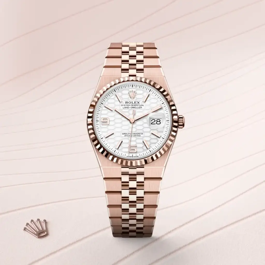 Rolex Land-Dweller in 18 Karat Everose-Gold, M127235-0001-3 – Uhren Schmiemann