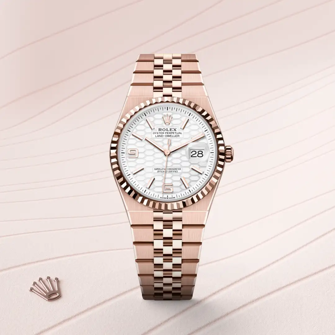 Rolex Land-Dweller in 18 Karat Everose-Gold, M127235-0001-3 – Uhren Schmiemann