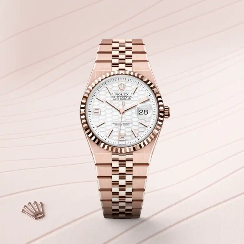 Rolex Land-Dweller in 18 Karat Everose-Gold, M127235-0001-4 – Uhren Schmiemann