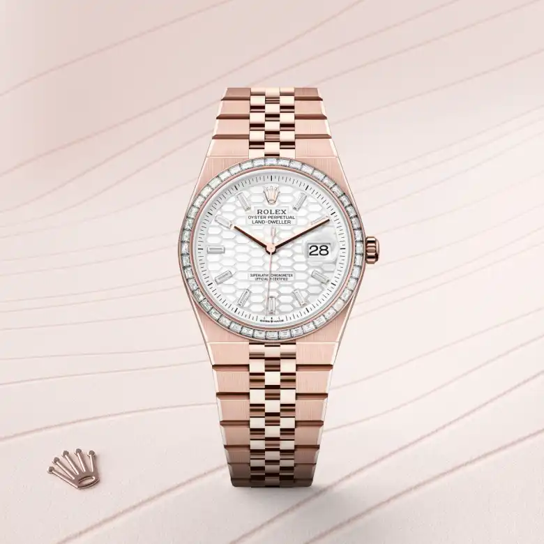 Rolex Land-Dweller in 18 Karat Everose-Gold, M127285TBR-0002-4 – Uhren Schmiemann