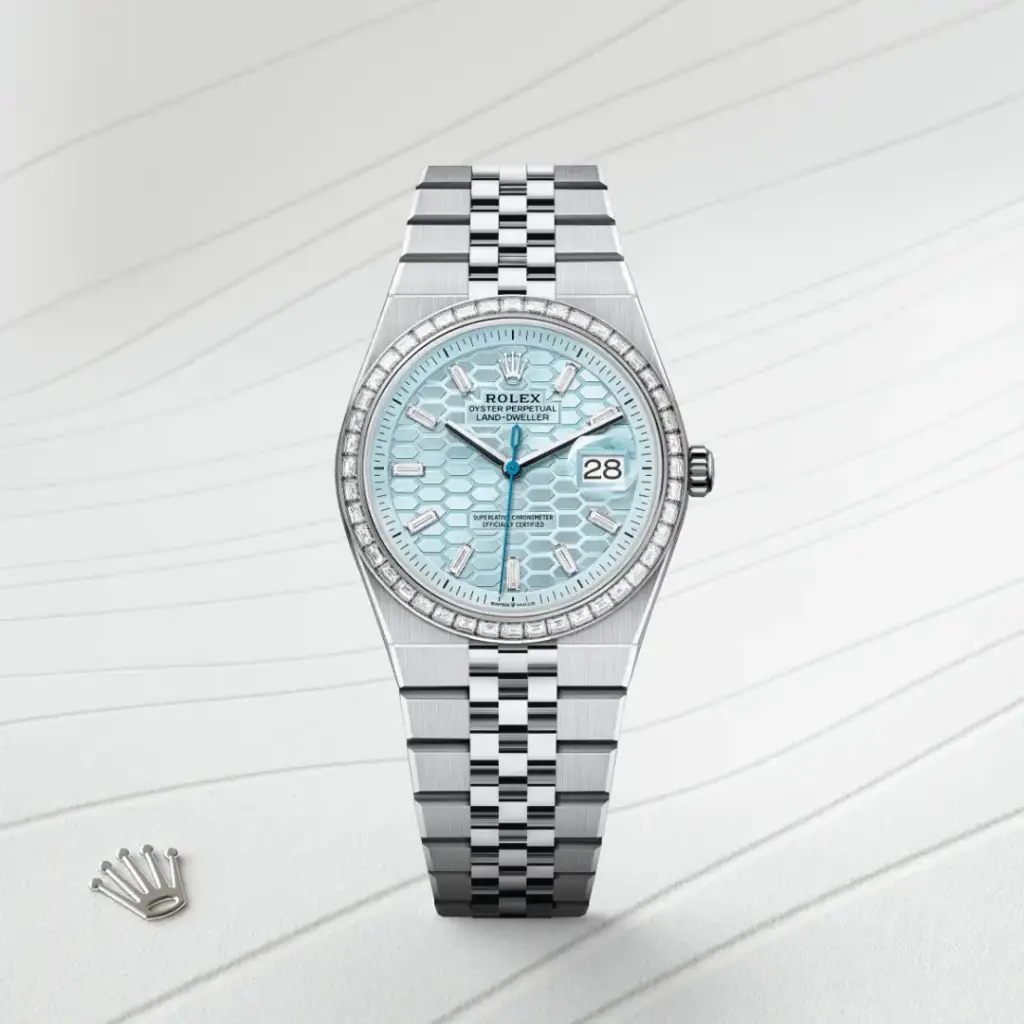 Rolex Land-Dweller in Platin, M127286TBR-0001-3 – Uhren Schmiemann