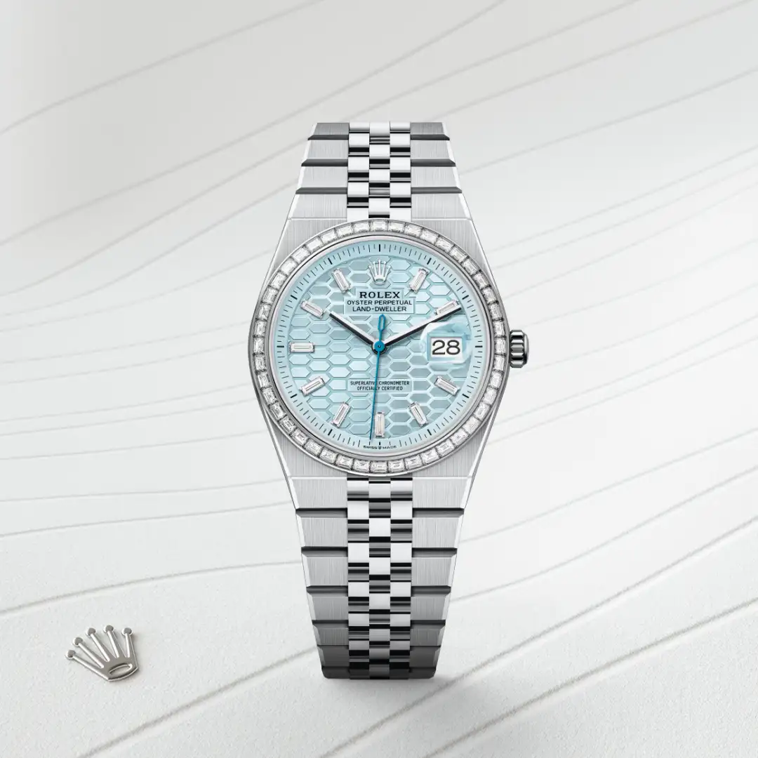 Rolex Land-Dweller in Platin, M127286TBR-0001-3 – Uhren Schmiemann