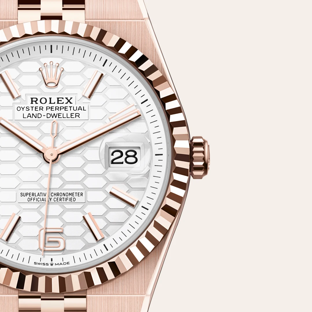 Rolex Land-Dweller in 18 Karat Everose-Gold, M127335-0001-7 – Uhren Schmiemann