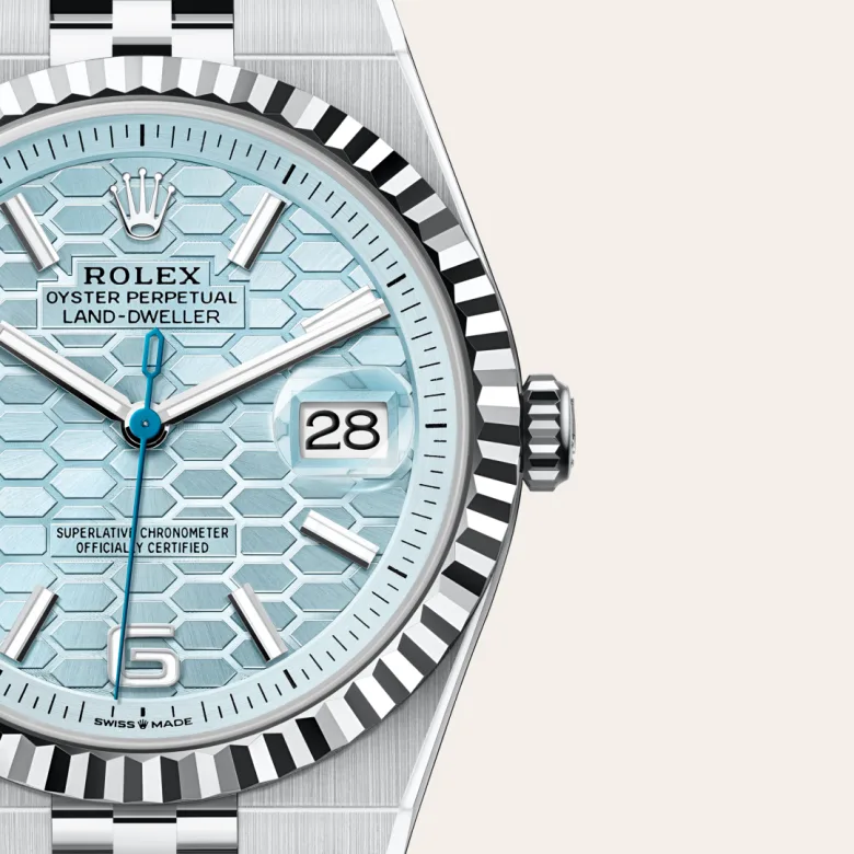 Rolex Land-Dweller in Platin, M127336-0001-8 – Uhren Schmiemann