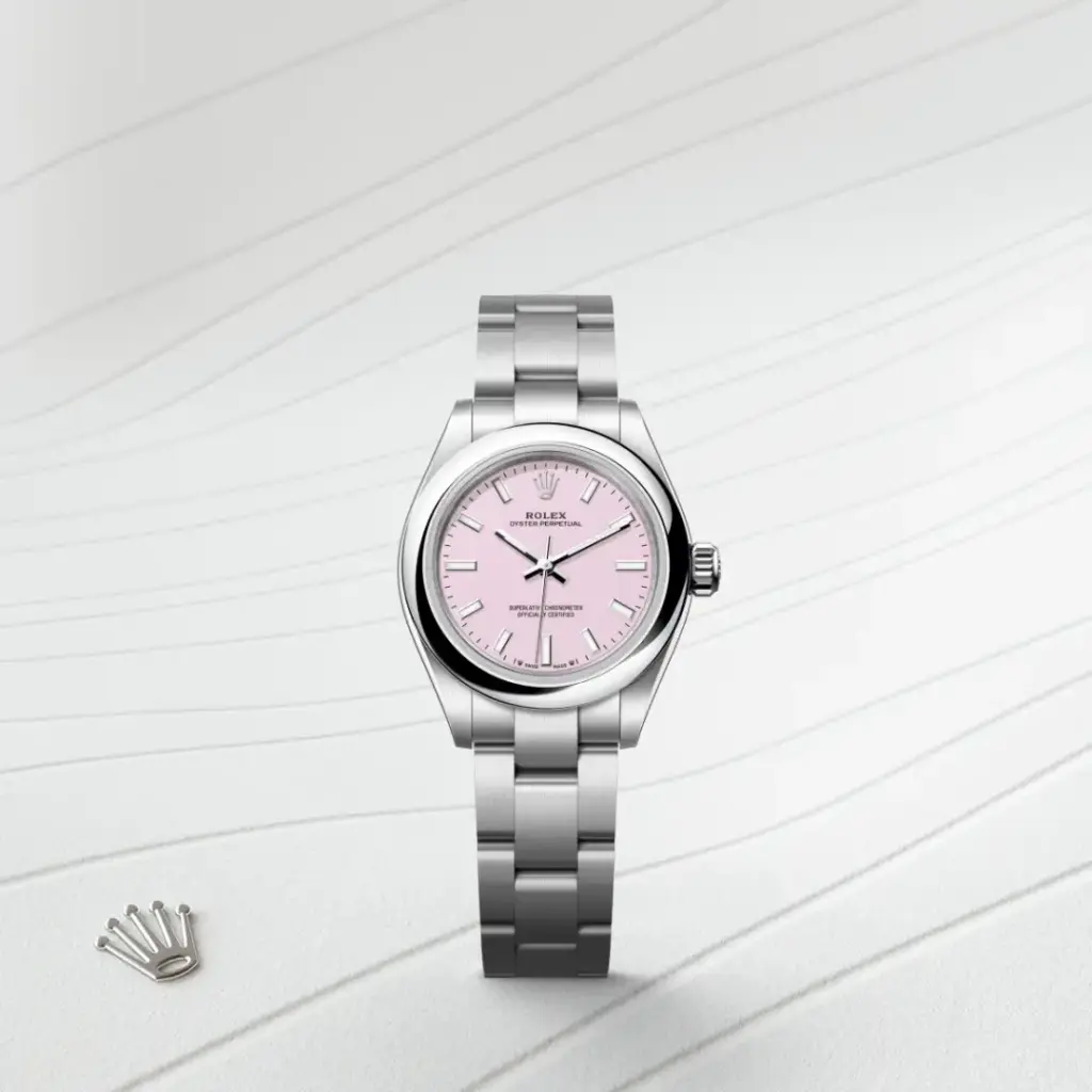 Rolex Oyster Perpetual in Edelstahl Oystersteel, M276200-0009-3 – Uhren Schmiemann