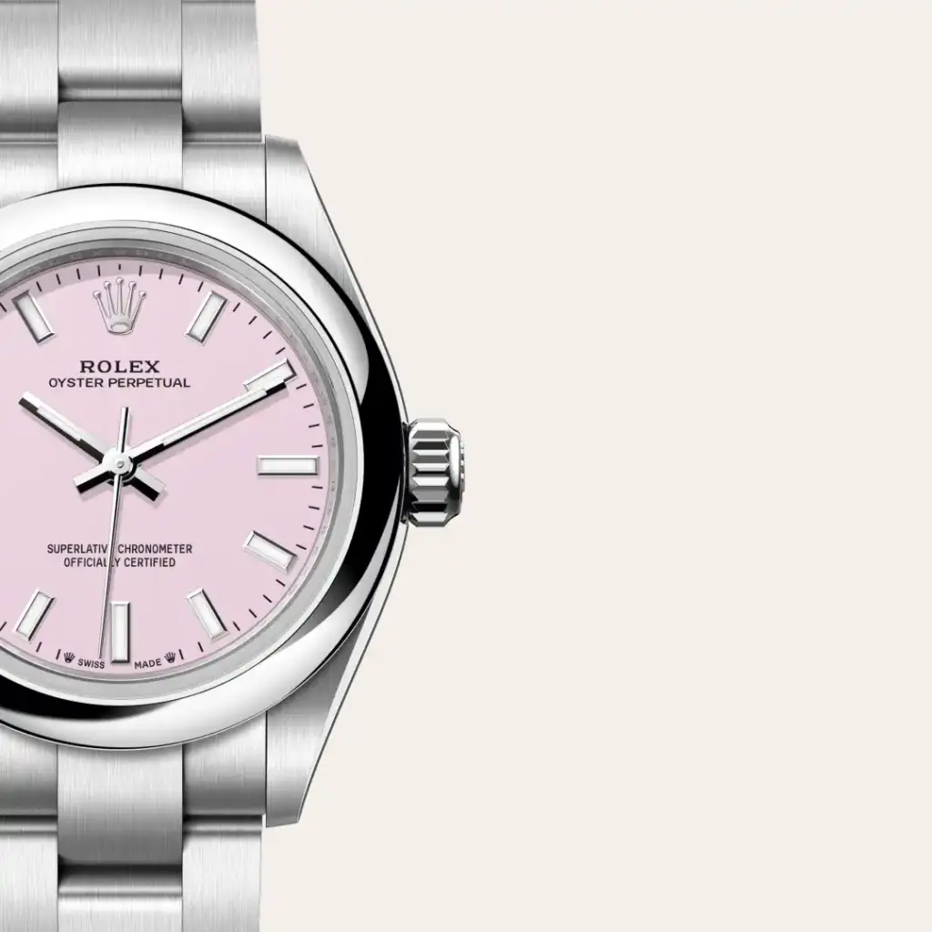 Rolex Oyster Perpetual in Edelstahl Oystersteel, M276200-0009-7 – Uhren Schmiemann