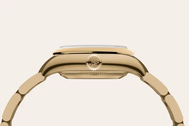 Rolex Oyster Perpetual in 18 Karat Gelbgold, M276208-0002-12 – Uhren Schmiemann