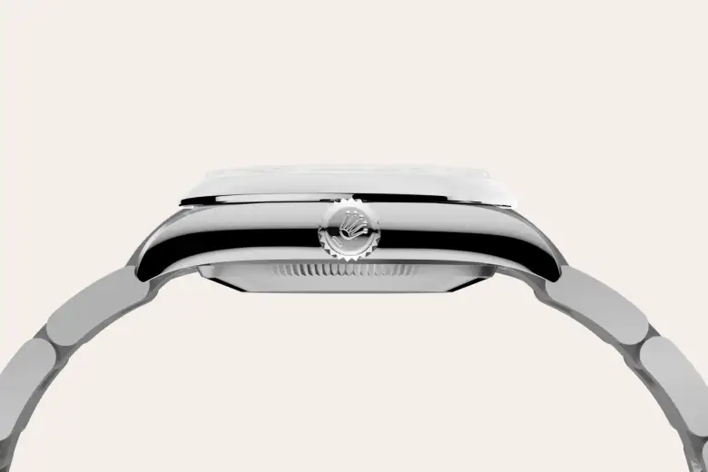 Rolex Oyster Perpetual in Edelstahl Oystersteel, M277200-0014-12 – Uhren Schmiemann
