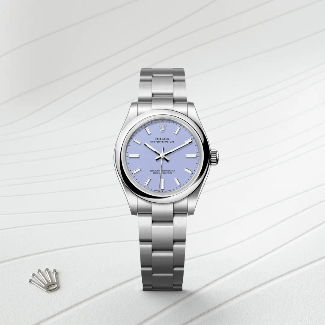Rolex Oyster Perpetual in Edelstahl Oystersteel, M277200-0014-3 – Uhren Schmiemann