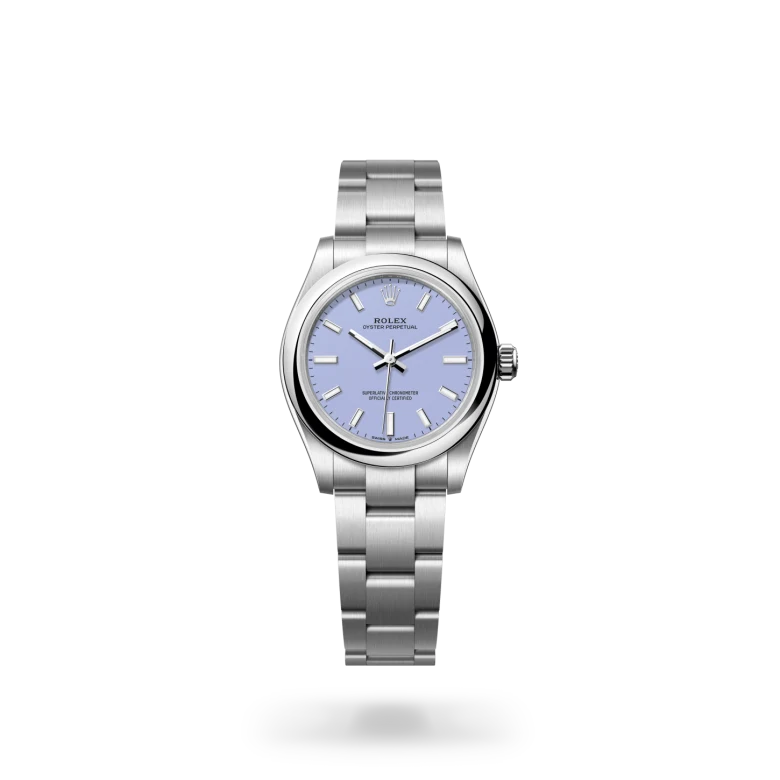 Rolex Oyster Perpetual in Edelstahl Oystersteel, M277200-0014-2 – Uhren Schmiemann