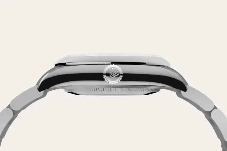 Rolex Oyster Perpetual in Edelstahl Oystersteel, M124200-0007-12 – Uhren Schmiemann