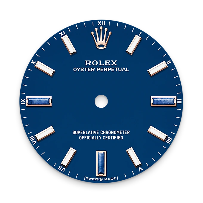 Rolex Oyster Perpetual in 18 Karat Everose-Gold, M124205-0002-10 – Uhren Schmiemann