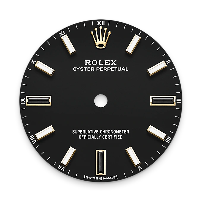 Rolex Oyster Perpetual in 18 Karat Gelbgold, M124208-0001-10 – Uhren Schmiemann