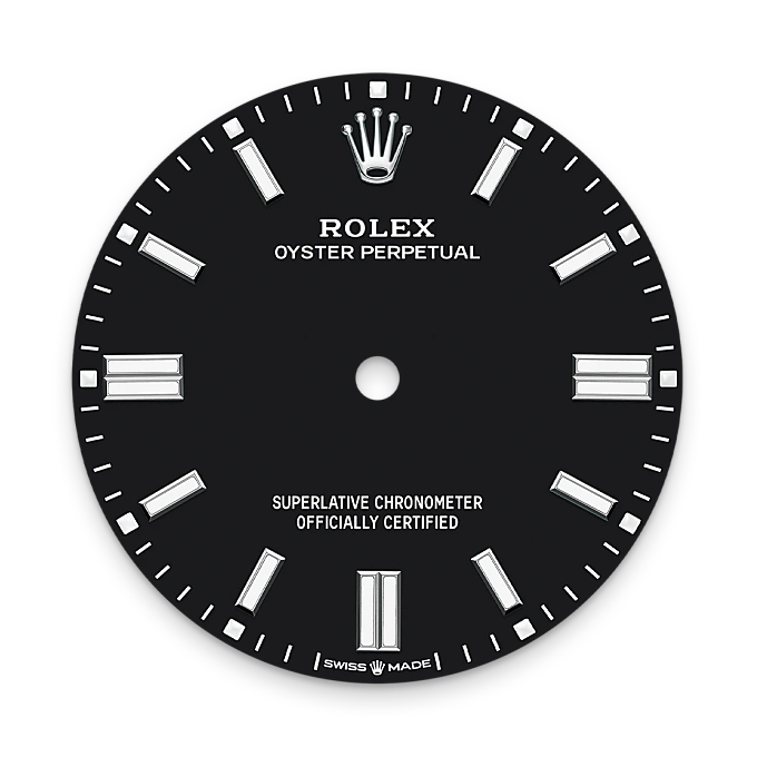Rolex Oyster Perpetual in Edelstahl Oystersteel, M126000-0014-10 – Uhren Schmiemann