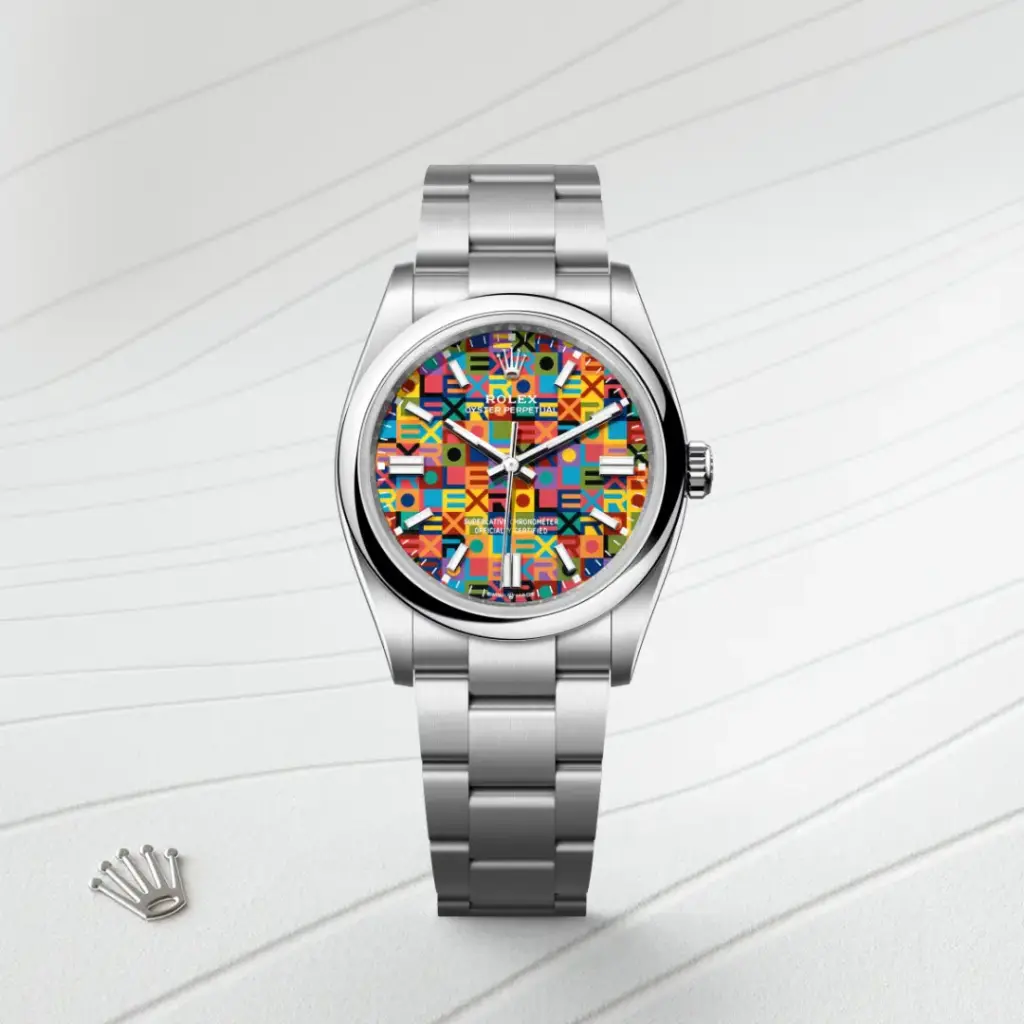 Rolex Oyster Perpetual in Edelstahl Oystersteel, M126000-0016-3 – Uhren Schmiemann