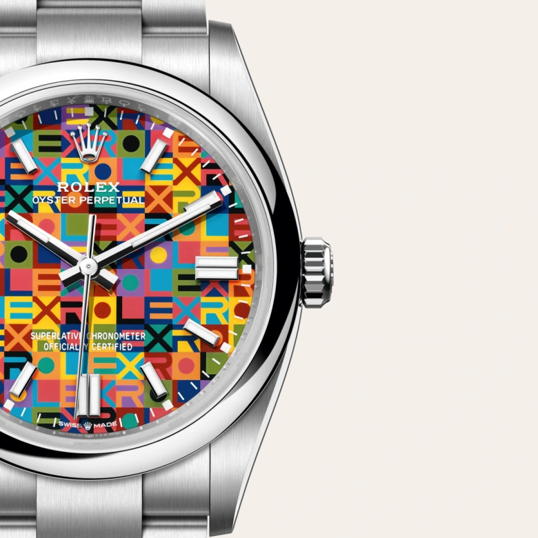 Rolex Oyster Perpetual in Edelstahl Oystersteel, M126000-0016-8 – Uhren Schmiemann