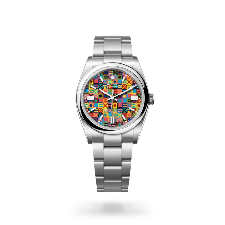 Rolex Oyster Perpetual in Edelstahl Oystersteel, M126000-0016-2 – Uhren Schmiemann