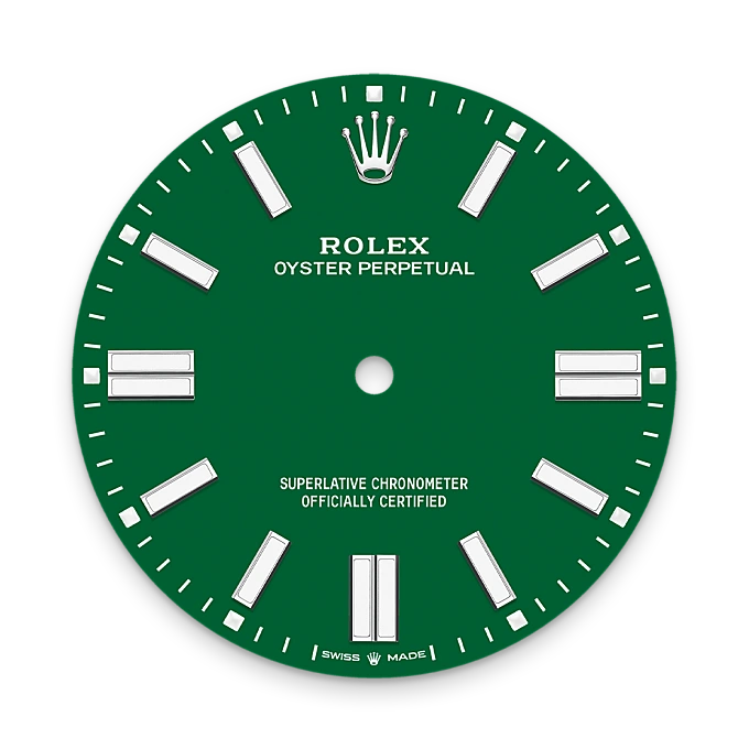 Rolex Oyster Perpetual in Edelstahl Oystersteel, M134300-0004-10 – Uhren Schmiemann
