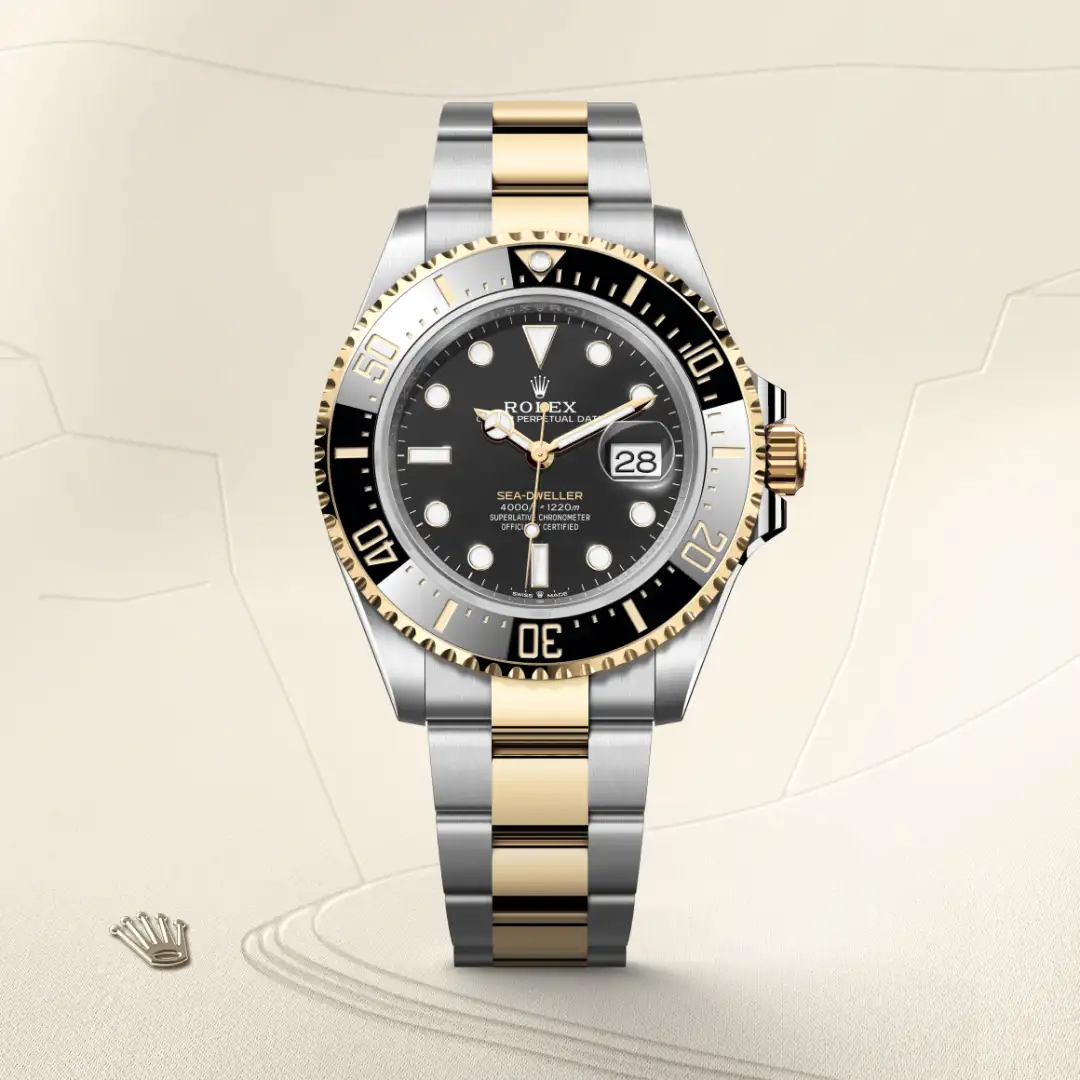 Rolex Sea-Dweller in Rolesor gelb (Kombination aus Edelstahl Oystersteel und Gelbgold), M126603-0001-3 – Uhren Schmiemann