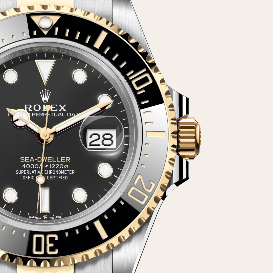 Rolex Sea-Dweller in Rolesor gelb (Kombination aus Edelstahl Oystersteel und Gelbgold), M126603-0001-7 – Uhren Schmiemann
