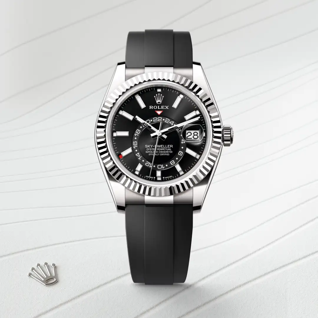 Rolex Sky-Dweller in 18 Karat Weißgold, M336239-0002-3 – Uhren Schmiemann