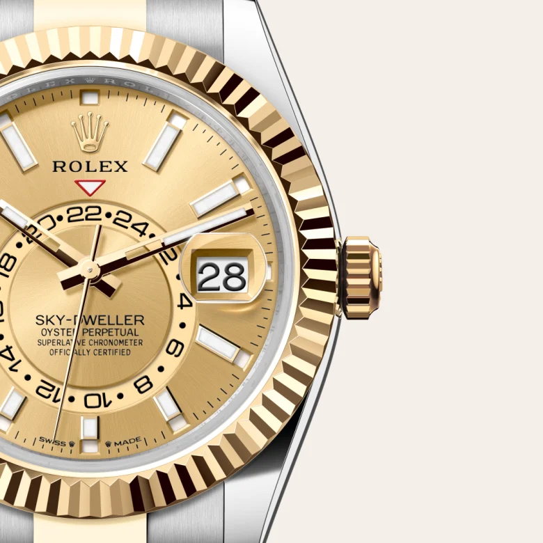 Rolex Sky-Dweller in Rolesor gelb (Kombination aus Edelstahl Oystersteel und Gelbgold), M336933-0001-8 – Uhren Schmiemann