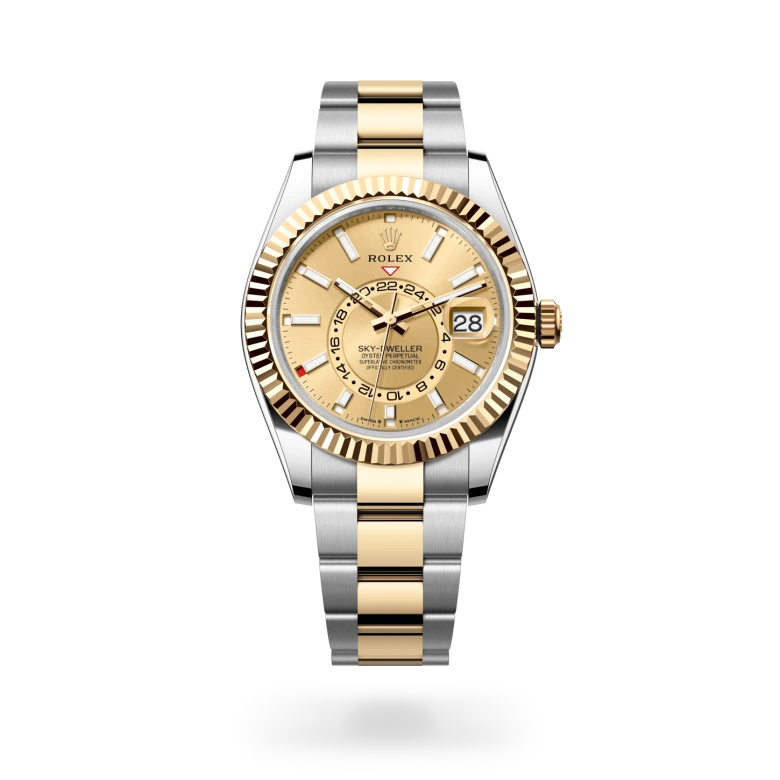 Rolex Sky-Dweller in Rolesor gelb (Kombination aus Edelstahl Oystersteel und Gelbgold), M336933-0001-2 – Uhren Schmiemann