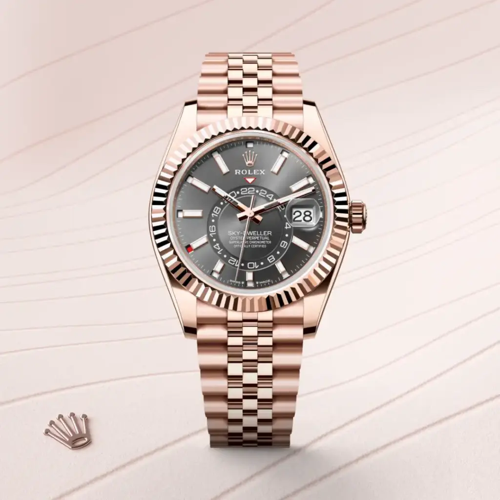 Rolex Sky-Dweller in 18 Karat Everose-Gold, M336935-0008-3 – Uhren Schmiemann