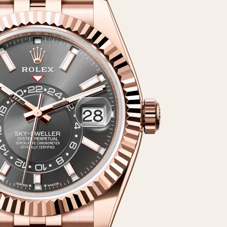 Rolex Sky-Dweller in 18 Karat Everose-Gold, M336935-0008-8 – Uhren Schmiemann