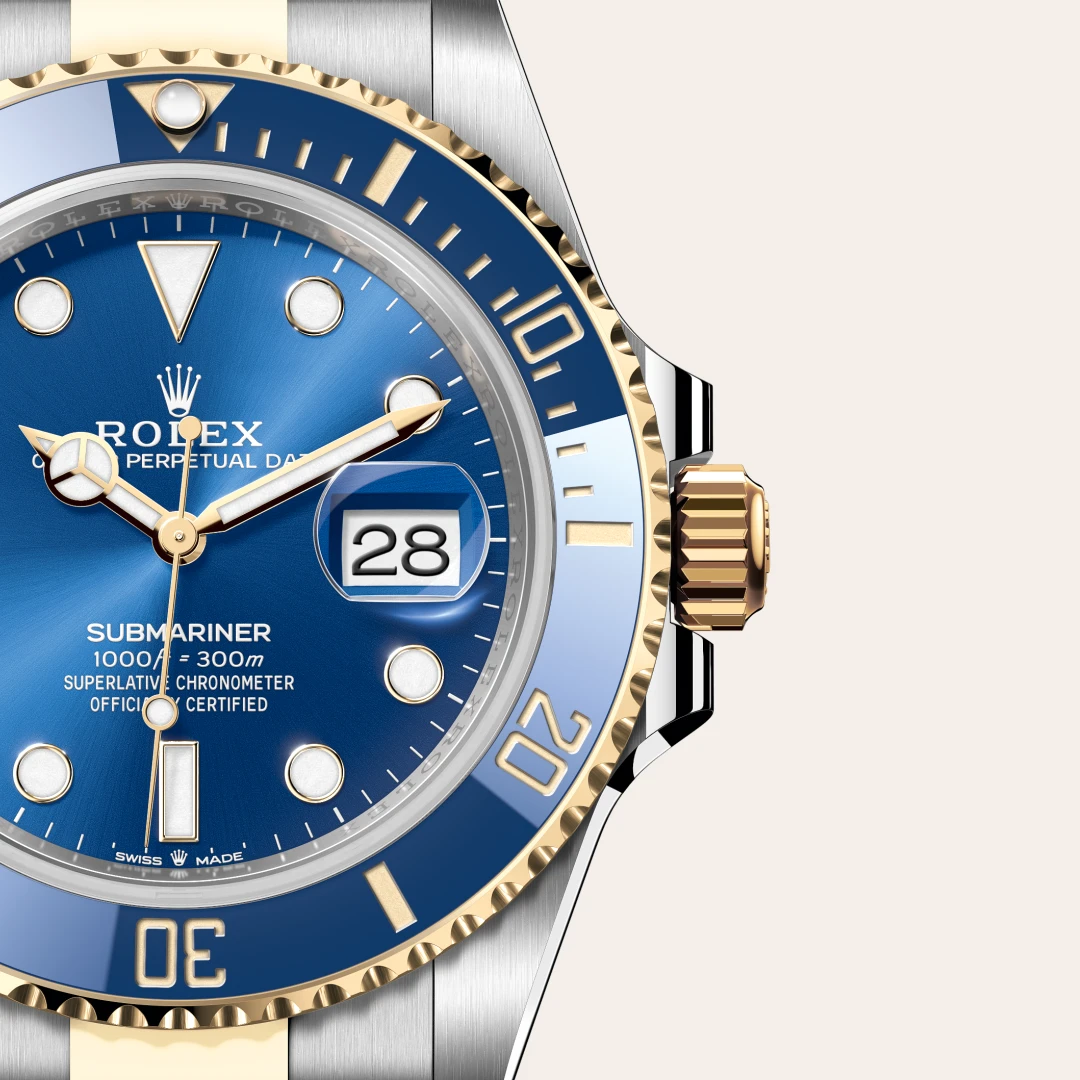 Rolex Submariner in Rolesor gelb (Kombination aus Edelstahl Oystersteel und Gelbgold), M126613LB-0002-7 – Uhren Schmiemann