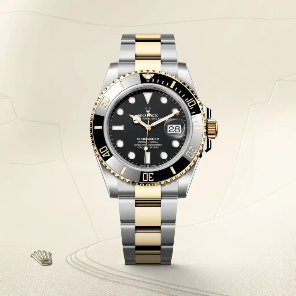 Rolex Submariner in Rolesor gelb (Kombination aus Edelstahl Oystersteel und Gelbgold), M126613LN-0002-3 – Uhren Schmiemann