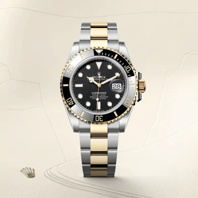 Rolex Submariner in Rolesor gelb (Kombination aus Edelstahl Oystersteel und Gelbgold), M126613LN-0002-4 – Uhren Schmiemann