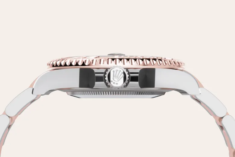 Rolex Yacht-Master in Rolesor Everose (Kombination aus Edelstahl Oystersteel und Everose-Gold), M268621-0003-14 – Uhren Schmiemann