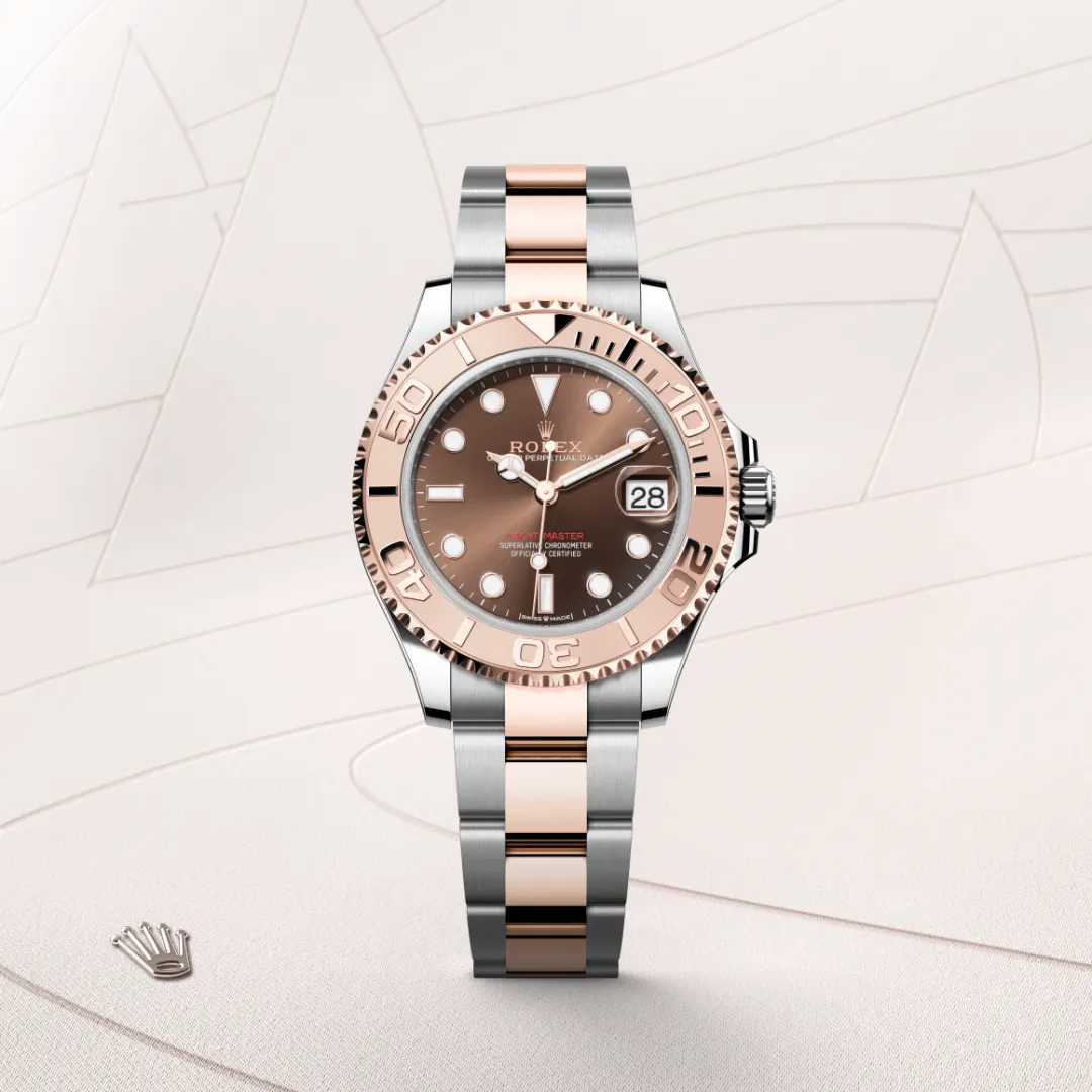Rolex Yacht-Master in Rolesor Everose (Kombination aus Edelstahl Oystersteel und Everose-Gold), M268621-0003-3 – Uhren Schmiemann