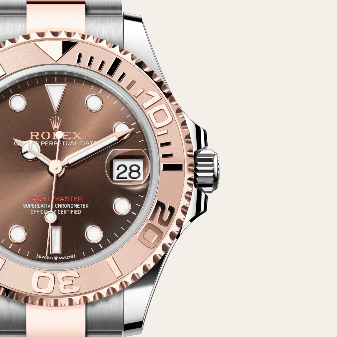 Rolex Yacht-Master in Rolesor Everose (Kombination aus Edelstahl Oystersteel und Everose-Gold), M268621-0003-7 – Uhren Schmiemann