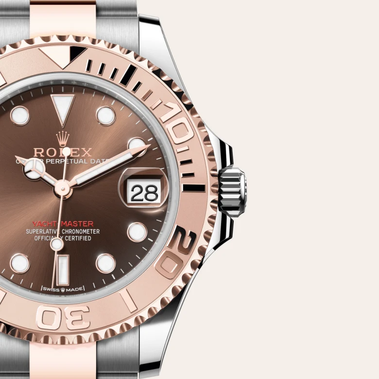 Rolex Yacht-Master in Rolesor Everose (Kombination aus Edelstahl Oystersteel und Everose-Gold), M268621-0003-8 – Uhren Schmiemann