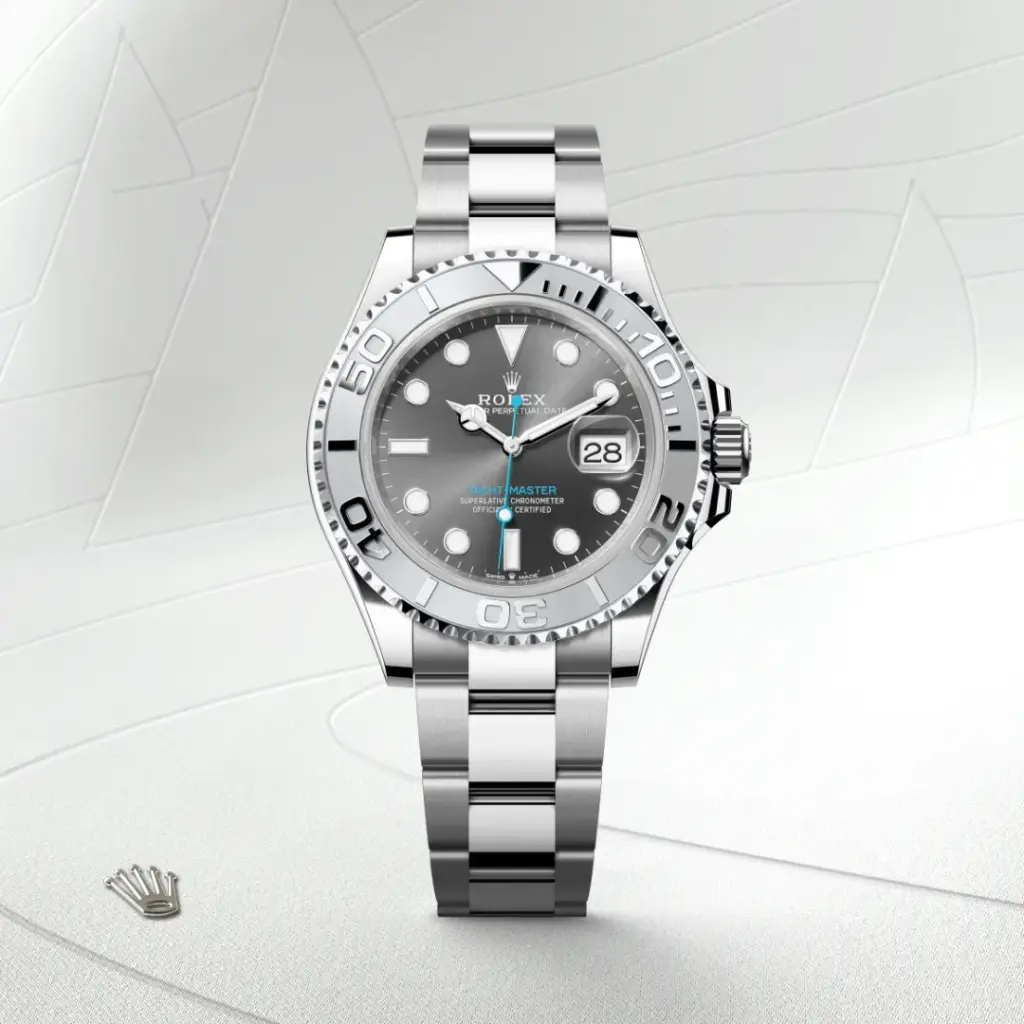 Rolex Yacht-Master in Rolesium (Kombination aus Edelstahl Oystersteel und Platin), M126622-0001-3 – Uhren Schmiemann