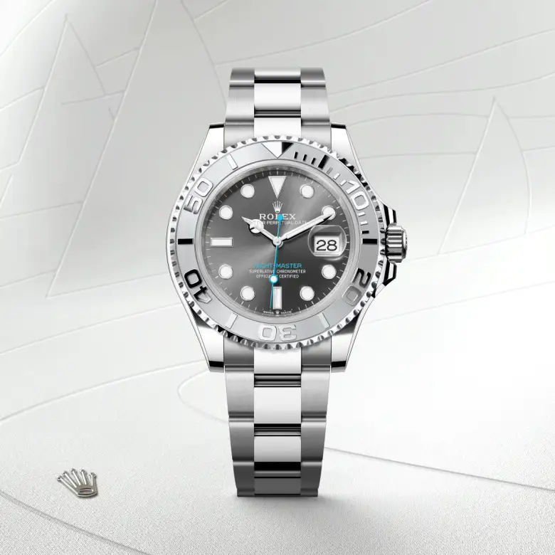 Rolex Yacht-Master in Rolesium (Kombination aus Edelstahl Oystersteel und Platin), M126622-0001-4 – Uhren Schmiemann