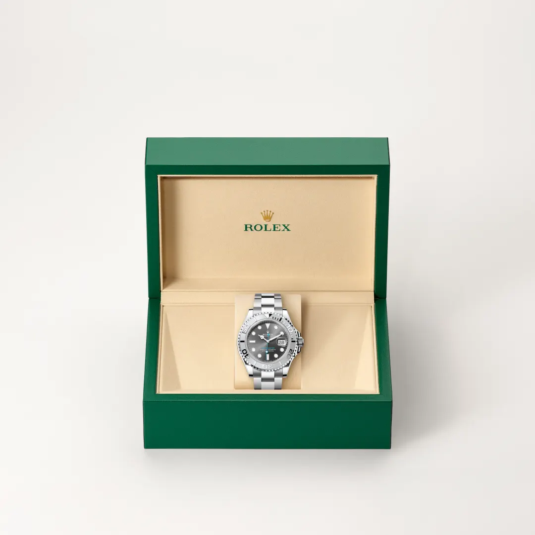 Rolex Yacht-Master in Rolesium (Kombination aus Edelstahl Oystersteel und Platin), M126622-0001-5 – Uhren Schmiemann